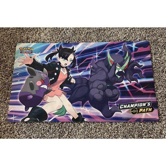 Pokemon Trading Card Game Mat Graphic Champions Path - 2020 Rubber Game Mat A8 - Picture 1 of 6